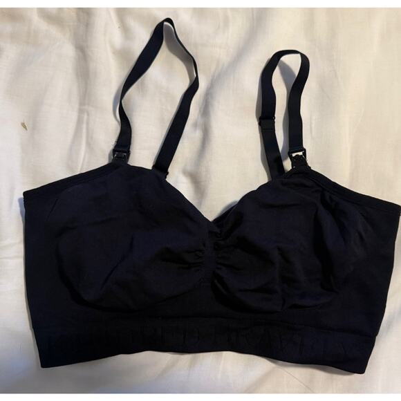 Kindred Bravely Pumping Mom Bra Breast Feeding Breast Milk Nursing Black Large - Picture 7 of 7